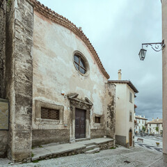 Suffragio church, Pescocostanzo, Abruzzo, Italy