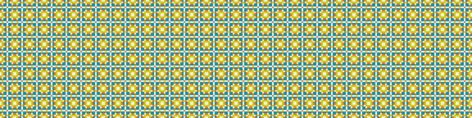 Abstract Cross Pattern Dots Logo generative computational art illustration