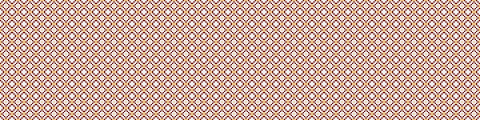 Abstract Cross Pattern Dots Logo generative computational art illustration