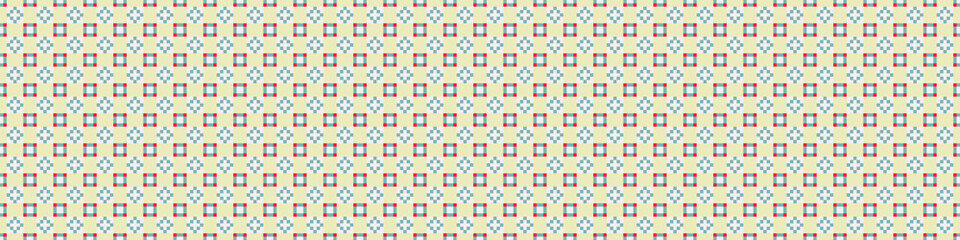 Abstract Cross Pattern Dots Logo generative computational art illustration