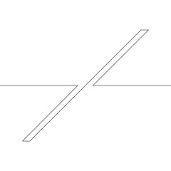 One Lines Design . Vector Background.Abstract Geometrical illustration.