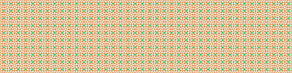 Abstract Cross Pattern Dots Logo generative computational art illustration