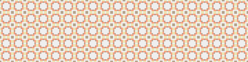 Abstract Cross Pattern Dots Logo generative computational art illustration