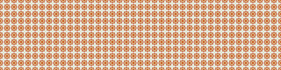 Abstract Cross Pattern Dots Logo generative computational art illustration