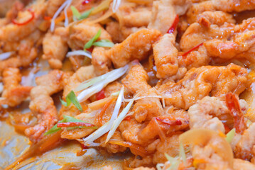 Delicious dish of Sweet and Sour Fish
