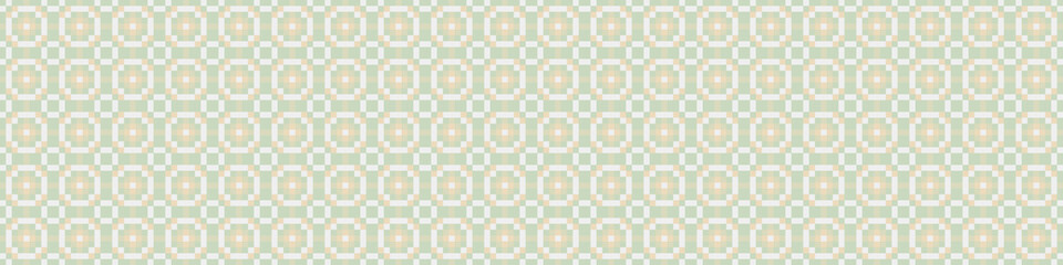 Fototapeta premium Abstract Cross Pattern Dots Logo generative computational art illustration