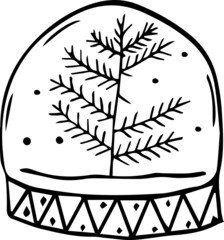 illustration of a christmas tree