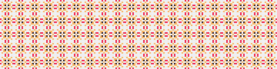 Abstract Cross Pattern Dots Logo generative computational art illustration