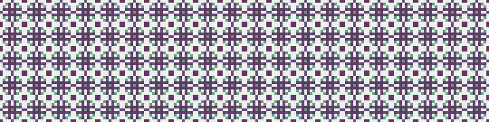 Abstract Cross Pattern Dots Logo generative computational art illustration