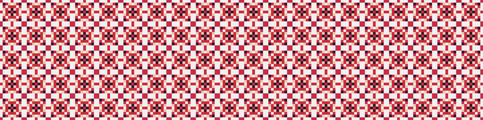 Abstract Cross Pattern Dots Logo generative computational art illustration