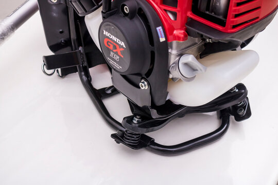 Honda UMR 435t grass trimmer isolated