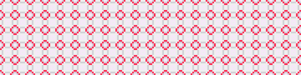 Abstract Cross Pattern Dots Logo generative computational art illustration