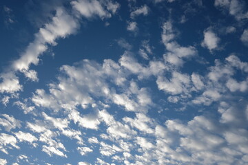 The sky and before the clouds