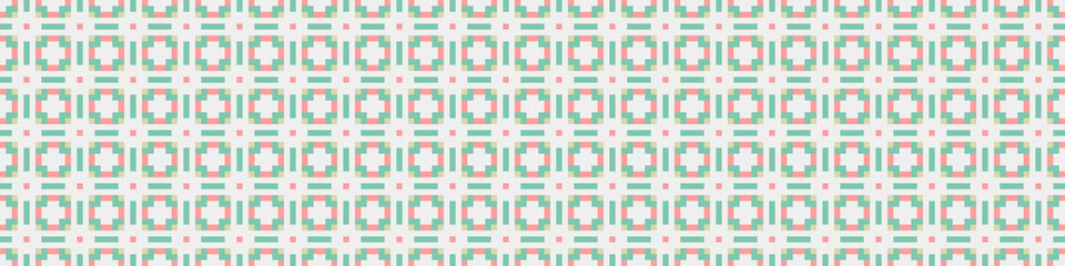 Abstract Cross Pattern Dots generative computational art illustration