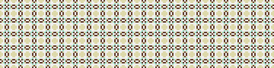 Abstract Cross Pattern Dots Logo generative computational art illustration