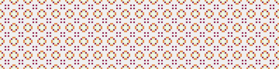 Abstract Cross Pattern Dots Logo generative computational art illustration