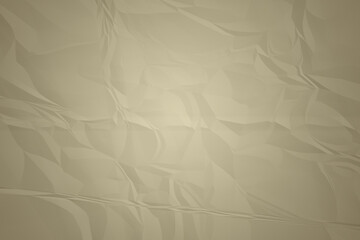 crumpled brown paper background close up