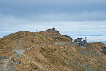 view from the top of the mountain