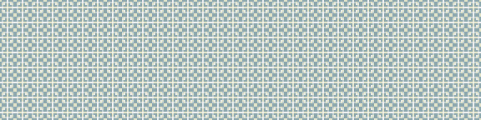 Fototapeta premium Abstract Cross Pattern Dots Logo generative computational art illustration