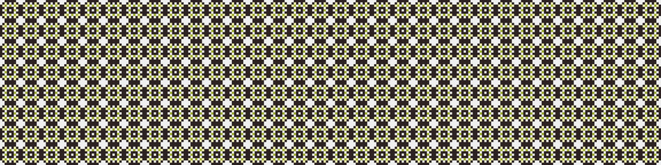 Abstract Cross Pattern Dots Logo generative computational art illustration