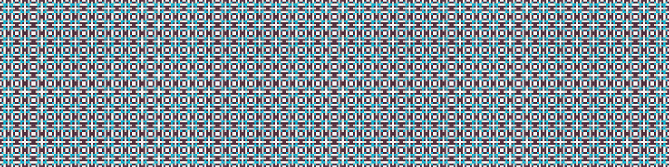 Abstract Cross Pattern Dots Logo generative computational art illustration
