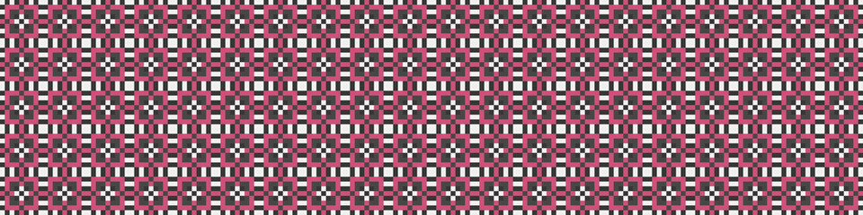 Abstract Cross Pattern Dots Logo generative computational art illustration