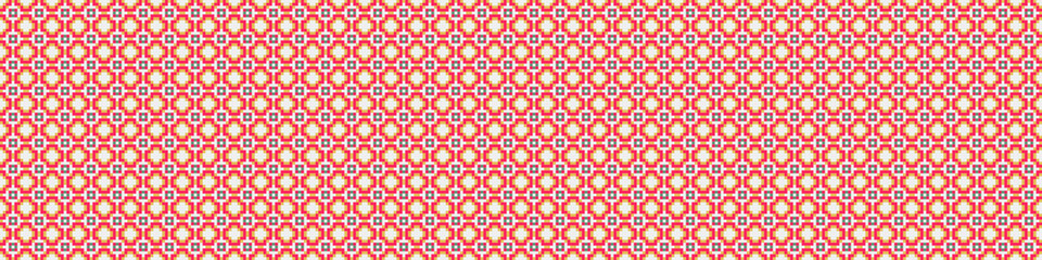 Abstract Cross Pattern Dots Logo generative computational art illustration