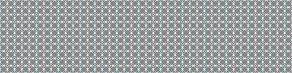 Abstract Cross Pattern Dots Logo generative computational art illustration
