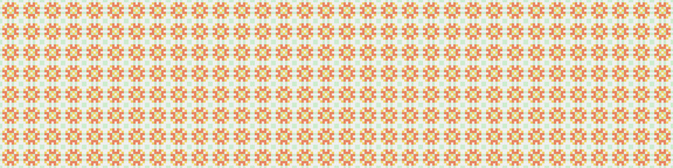 Abstract Cross Pattern Dots Logo generative computational art illustration