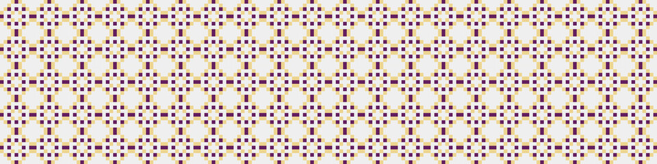 Abstract Cross Pattern Dots Logo generative computational art illustration