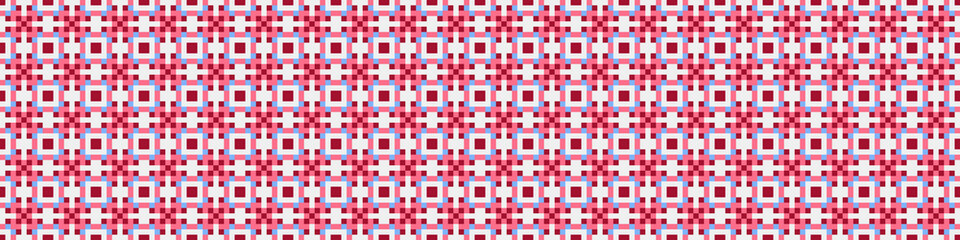 Abstract Cross Pattern Dots Logo generative computational art illustration