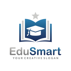 Education Logo. Online School, and Learning Logo Design Vector Template