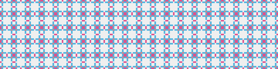 Abstract Cross Pattern Dots Logo generative computational art illustration