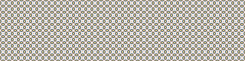 Abstract Cross Pattern Dots Logo generative computational art illustration