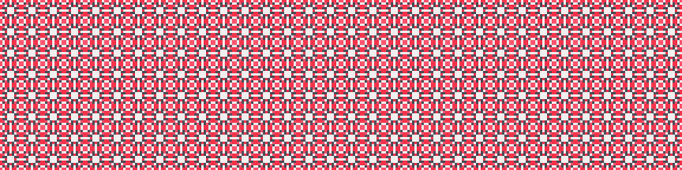 Abstract Cross Pattern Dots Logo generative computational art illustration