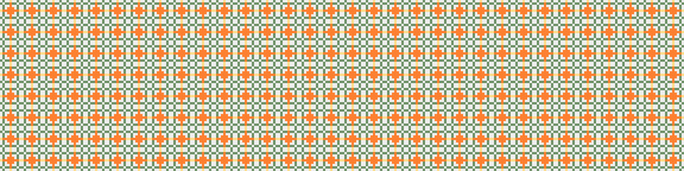 Abstract Cross Pattern Dots Logo generative computational art illustration