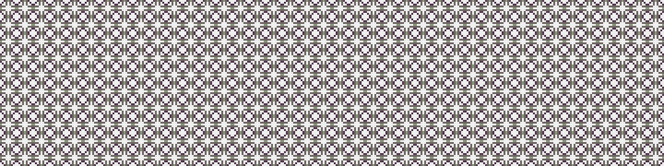 Fototapeta premium Abstract Cross Pattern Dots Logo generative computational art illustration