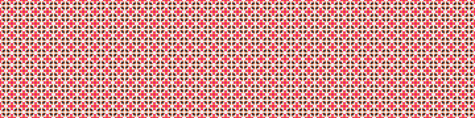 Abstract Cross Pattern Dots Logo generative computational art illustration