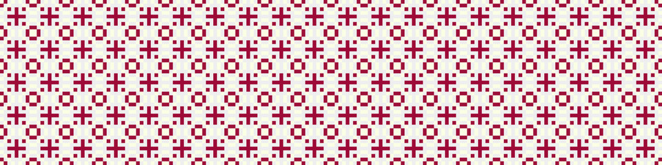 Abstract Cross Pattern Dots Logo generative computational art illustration