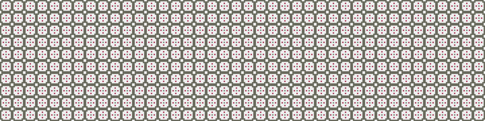 Abstract Cross Pattern Dots Logo generative computational art illustration