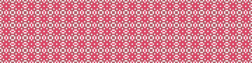 Fototapeta premium Abstract Cross Pattern Dots Logo generative computational art illustration