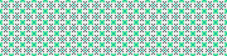 Abstract Cross Pattern Dots Logo generative computational art illustration