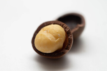 macadamia nut close up