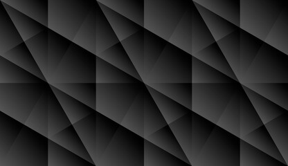 Obraz premium Vector abstract triangular background seamless pattern