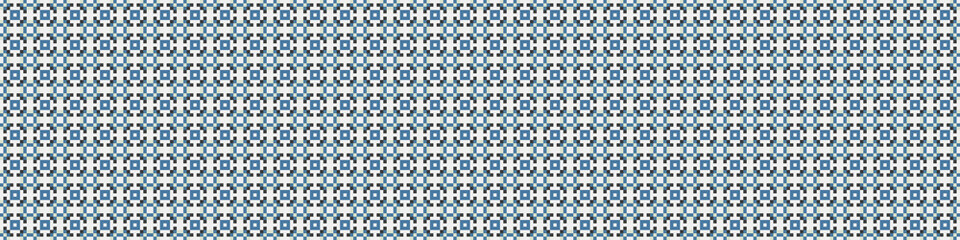 Abstract Cross Pattern Dots Logo generative computational art illustration