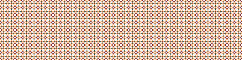 Abstract Cross Pattern Dots Logo generative computational art illustration