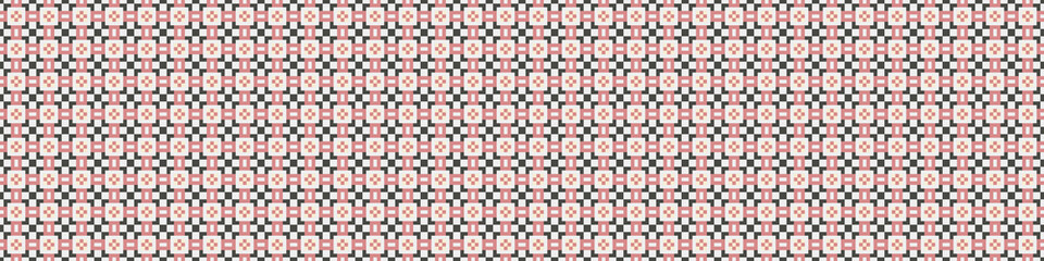 Abstract Cross Pattern Dots Logo generative computational art illustration