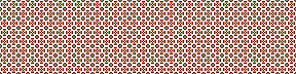 Abstract Cross Pattern Dots Logo generative computational art illustration