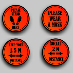 сoronavirus stickers