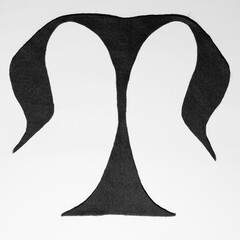 symbol. letter, decoration,art. text,education